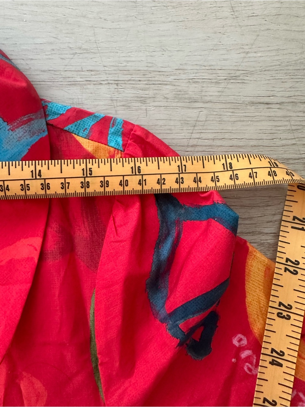 FARM Rio Red Multicolor Midi Dress - Picture 12 of 14